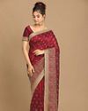 Sensational Wine Saree